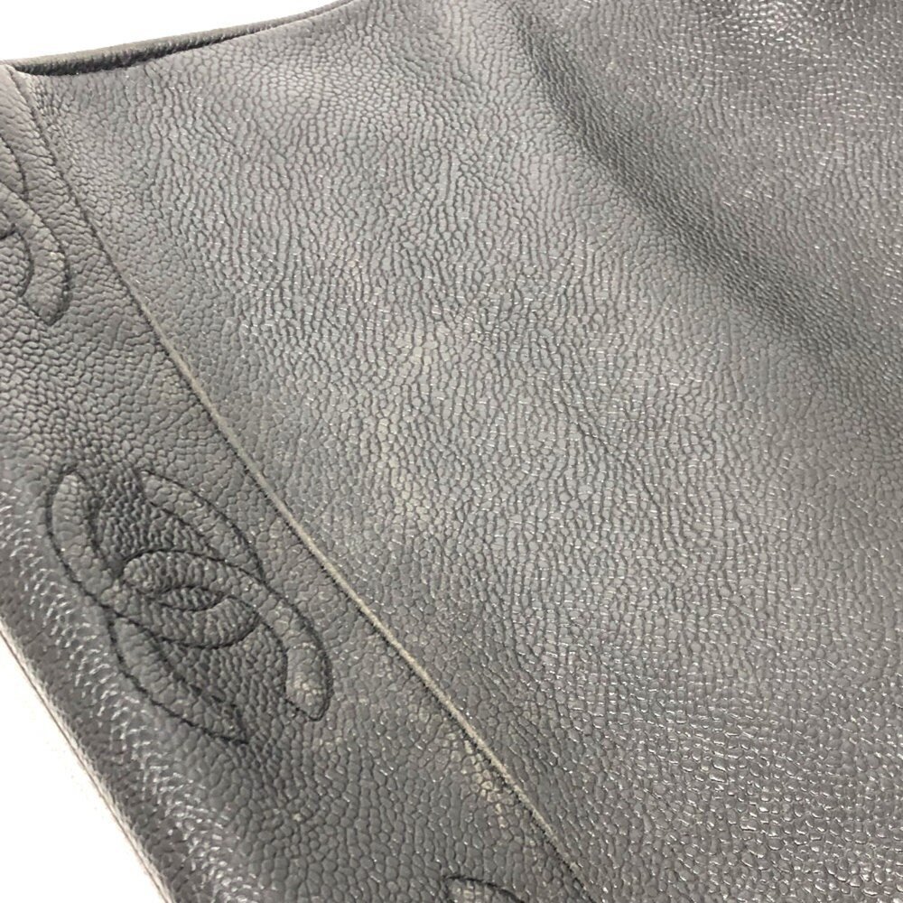 CHANEL Black Caviar Leather Tote Bag - Picture 15 of 15